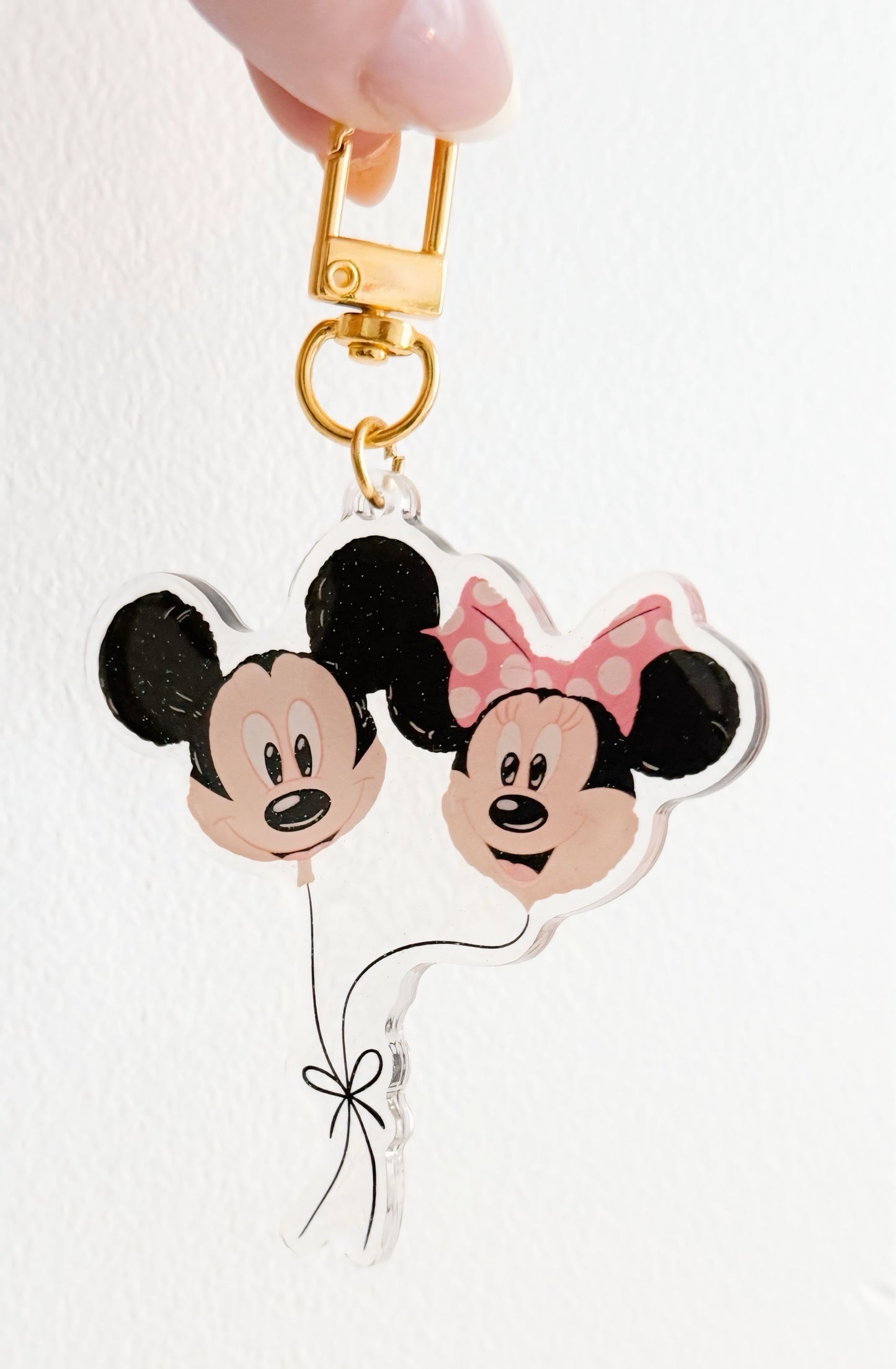 Mouse balloon bag charm