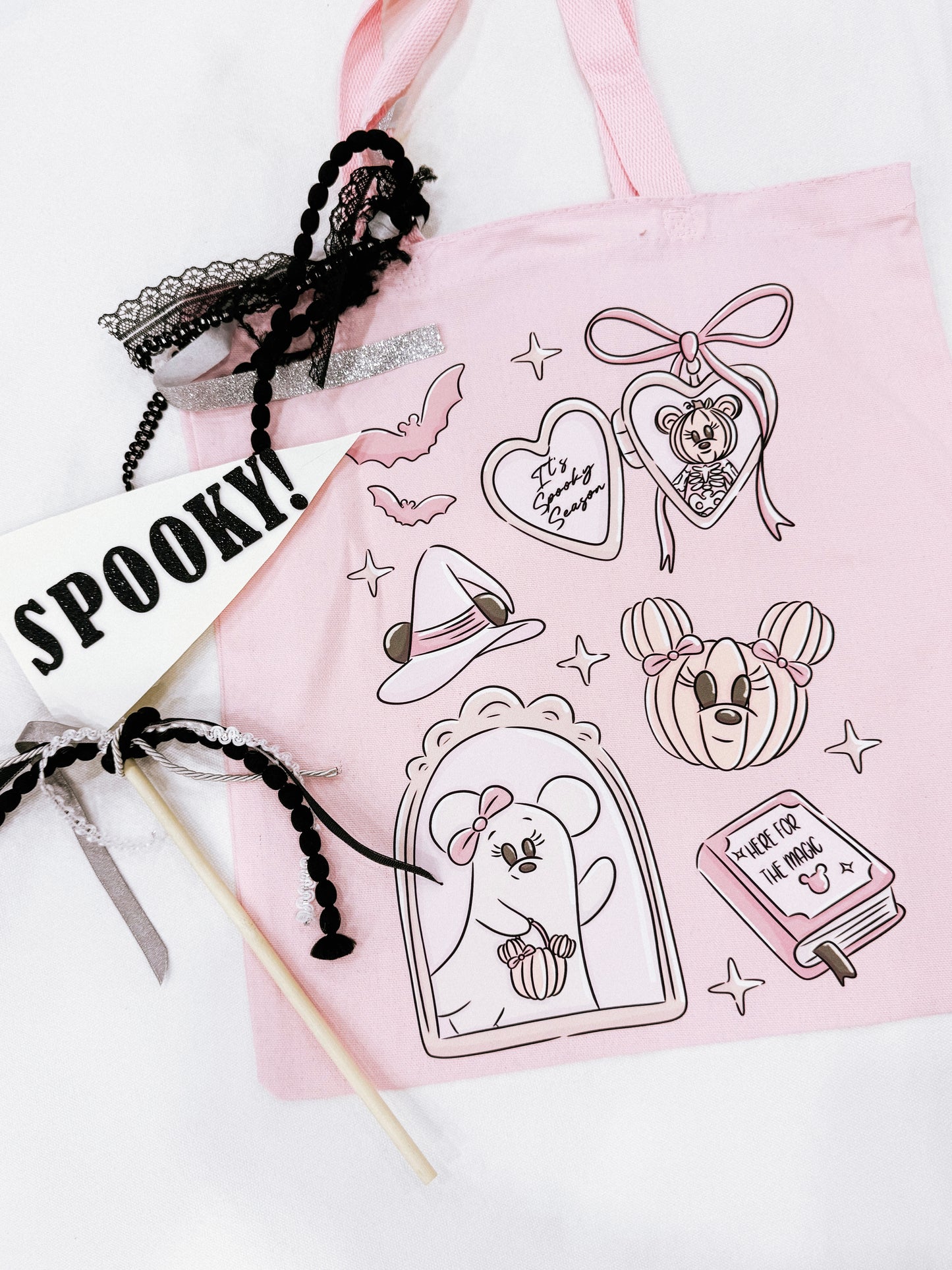 Girly Halloween Treat Bag