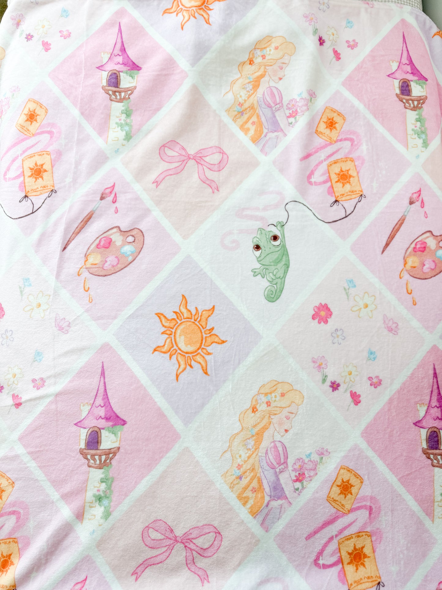 Tower Princess Minky Blanket