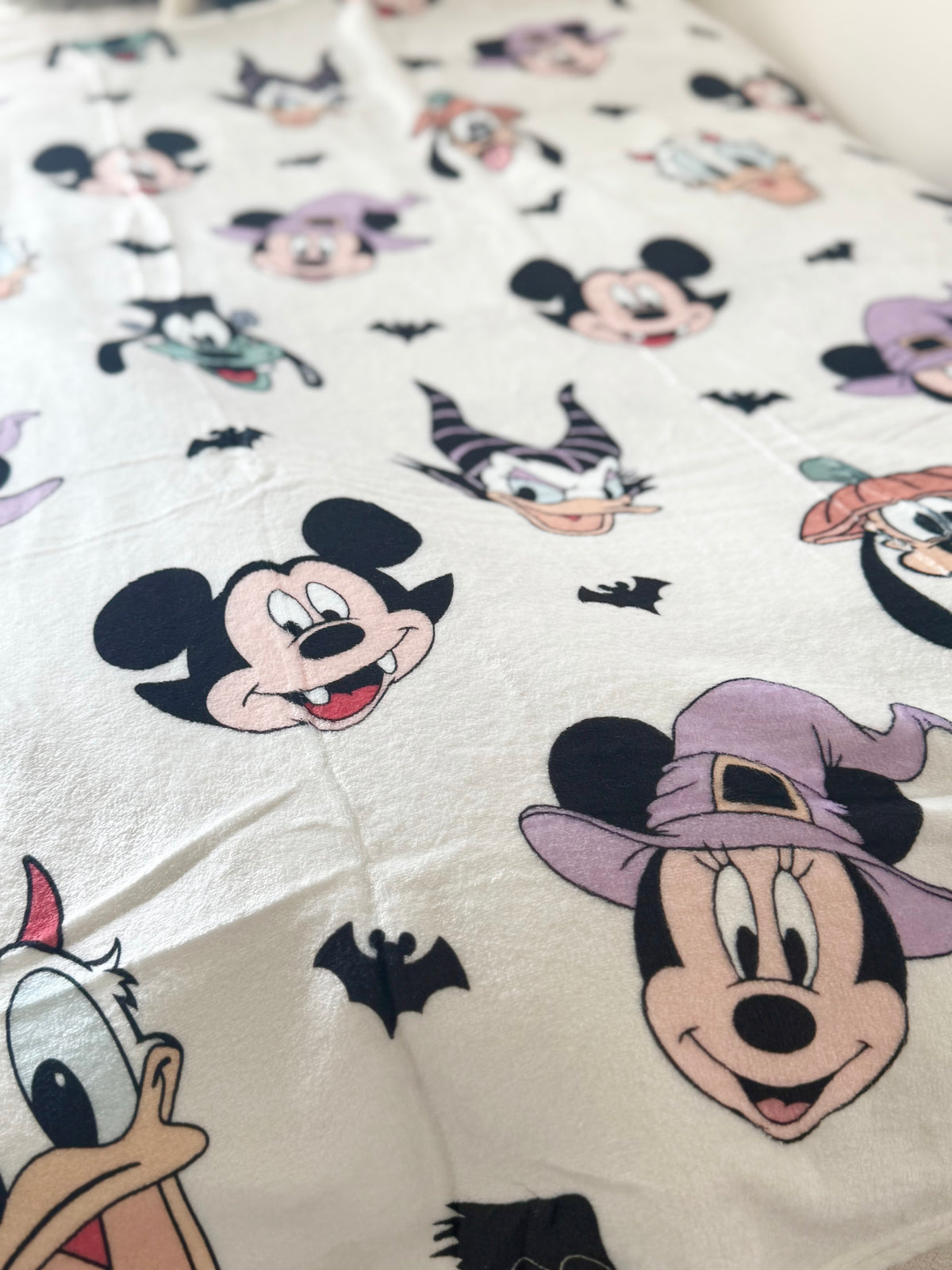 Spooky Mouse & Friends Minky Blankets