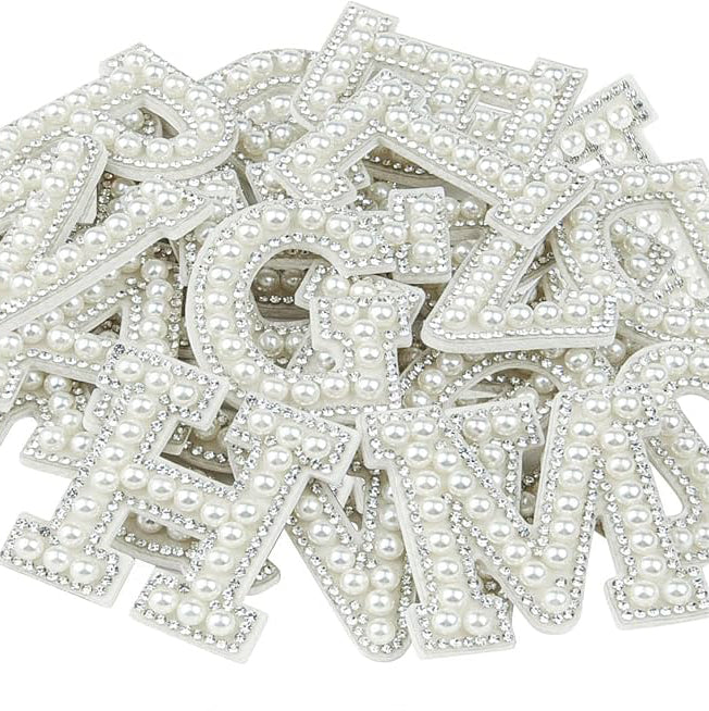 Bedazzled Letter Patch