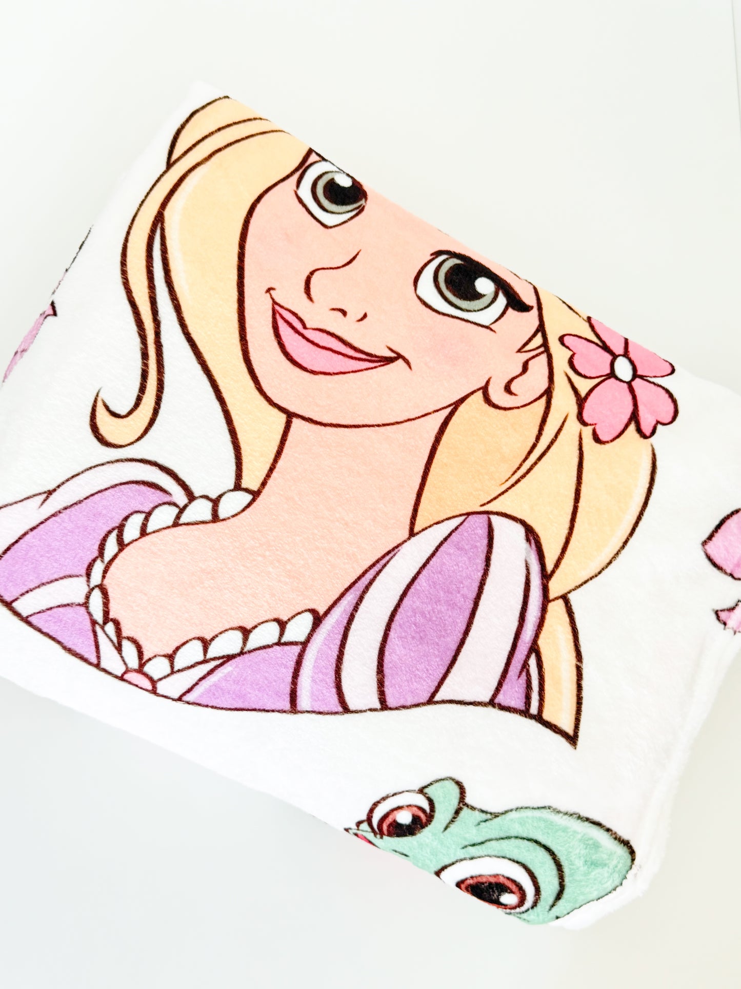 Purple Princess Minky Blanket