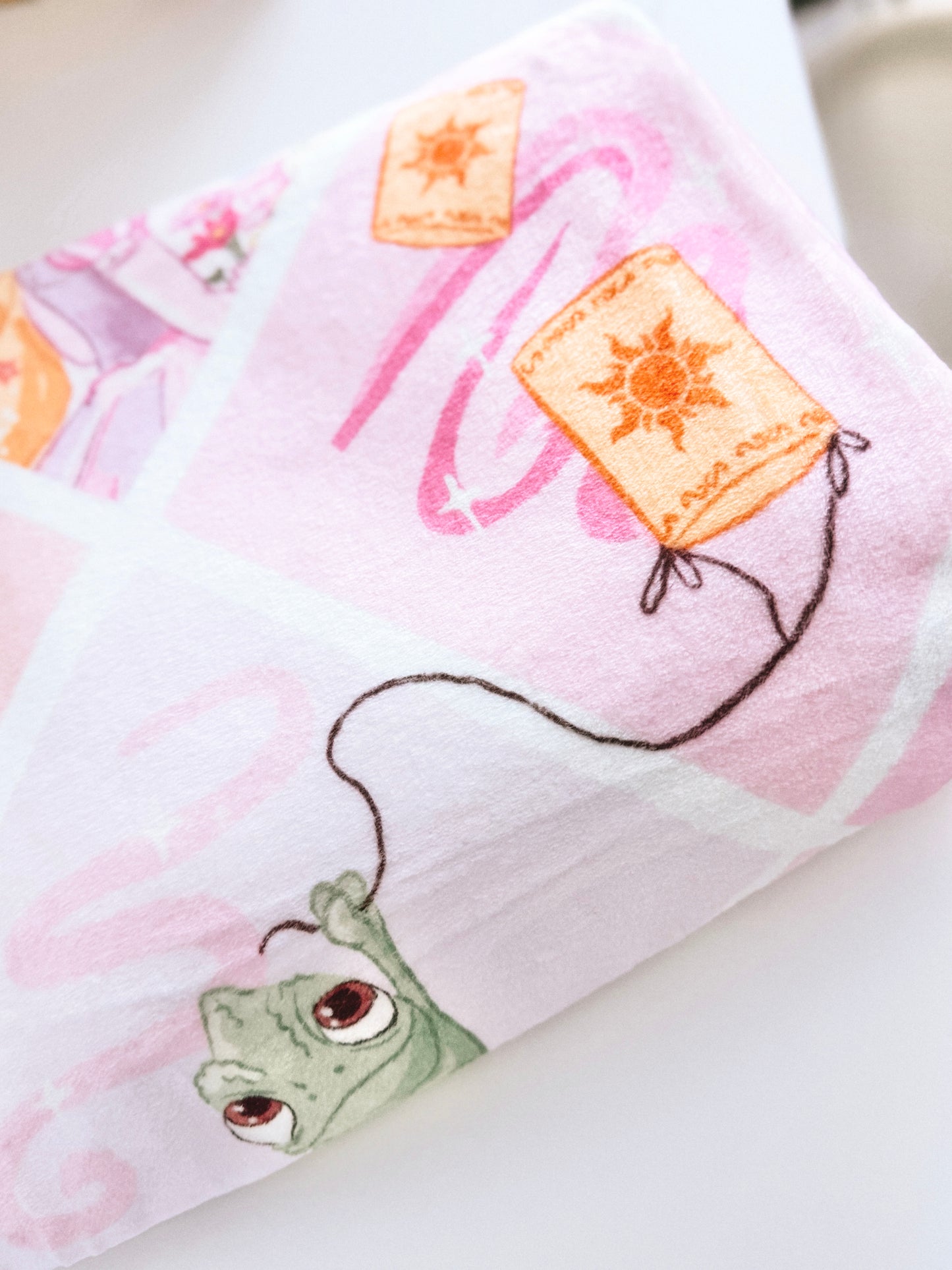 Tower Princess Minky Blanket