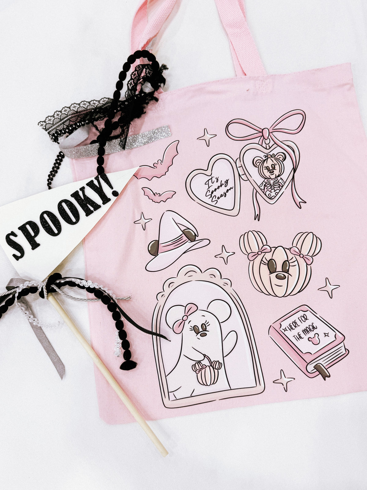 Girly Halloween Treat Bag