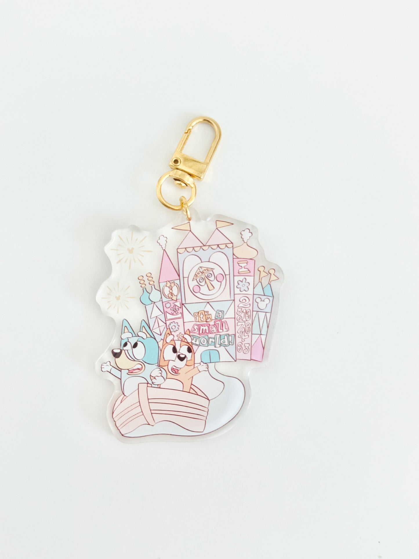 Small World Pup Bag Charm