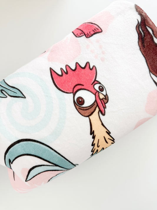 Ocean Princess Minky Blanket