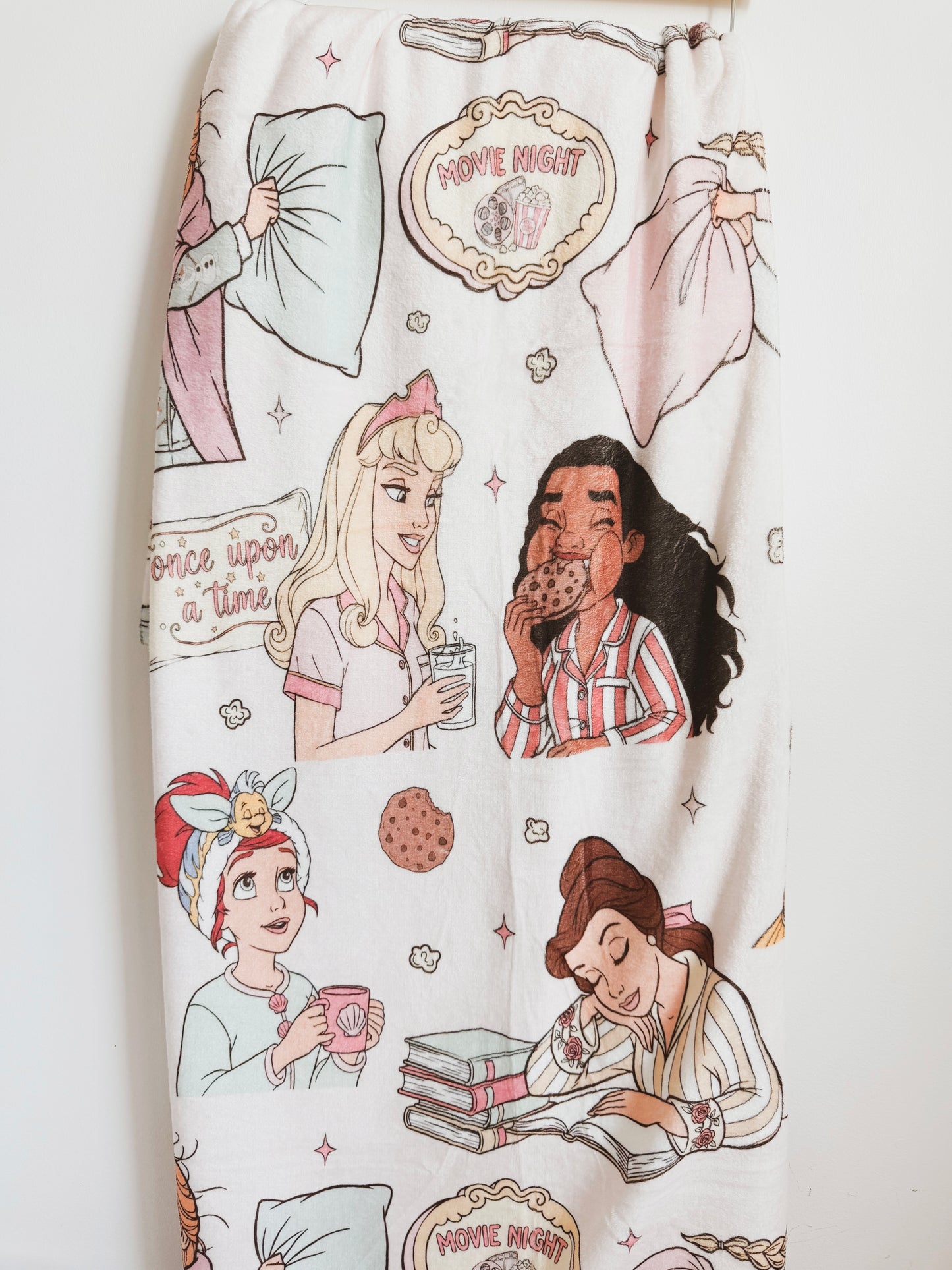 Princess Sleepover Minky Blanket