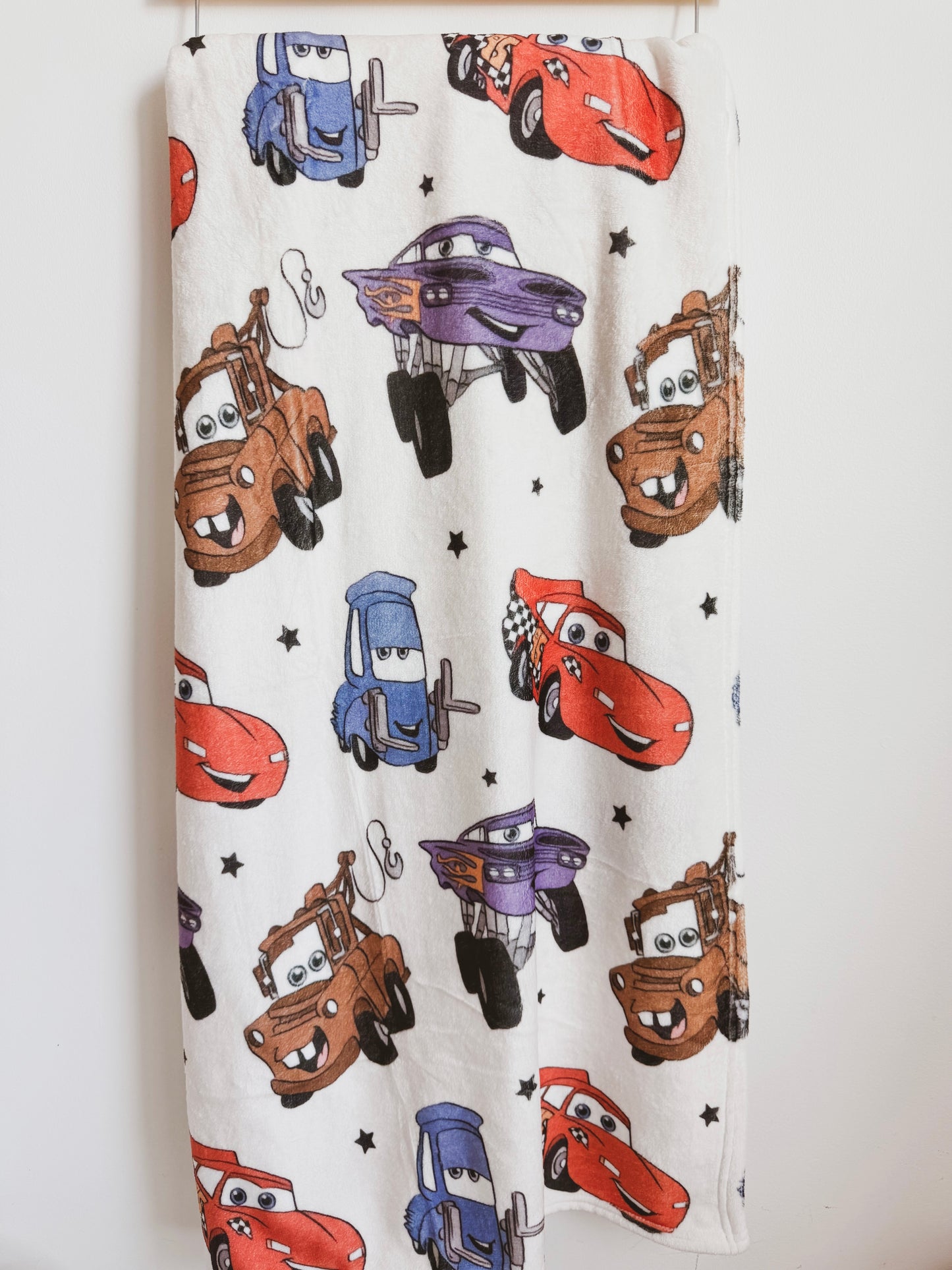 Your Favourite Cars Minky Blanket
