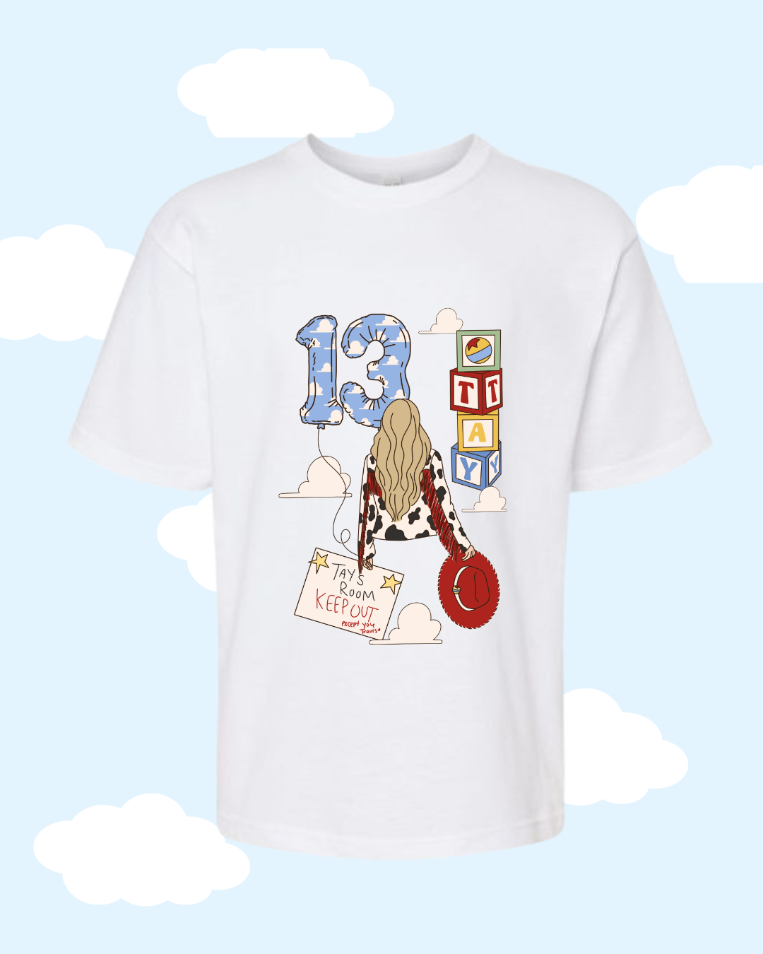 Tay Story Adult White Tee