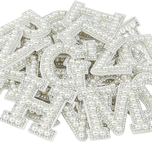 Bedazzled Letter Patch