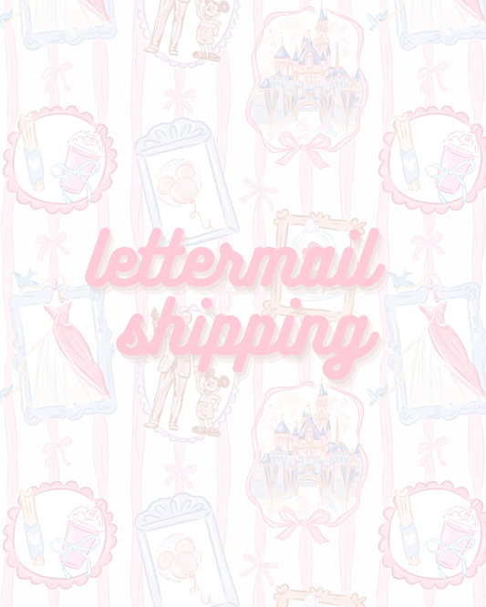 Lettermail Shipping