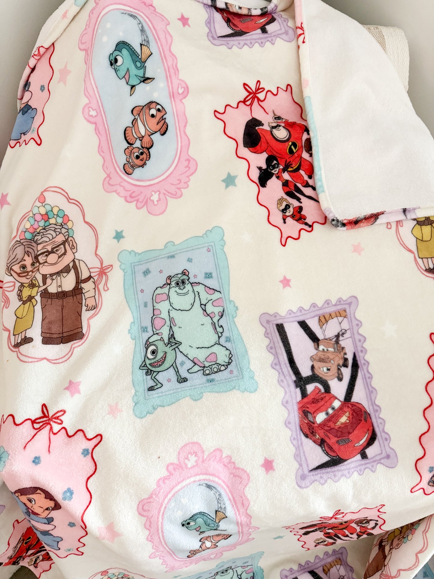 Character Mash Minky Blanket